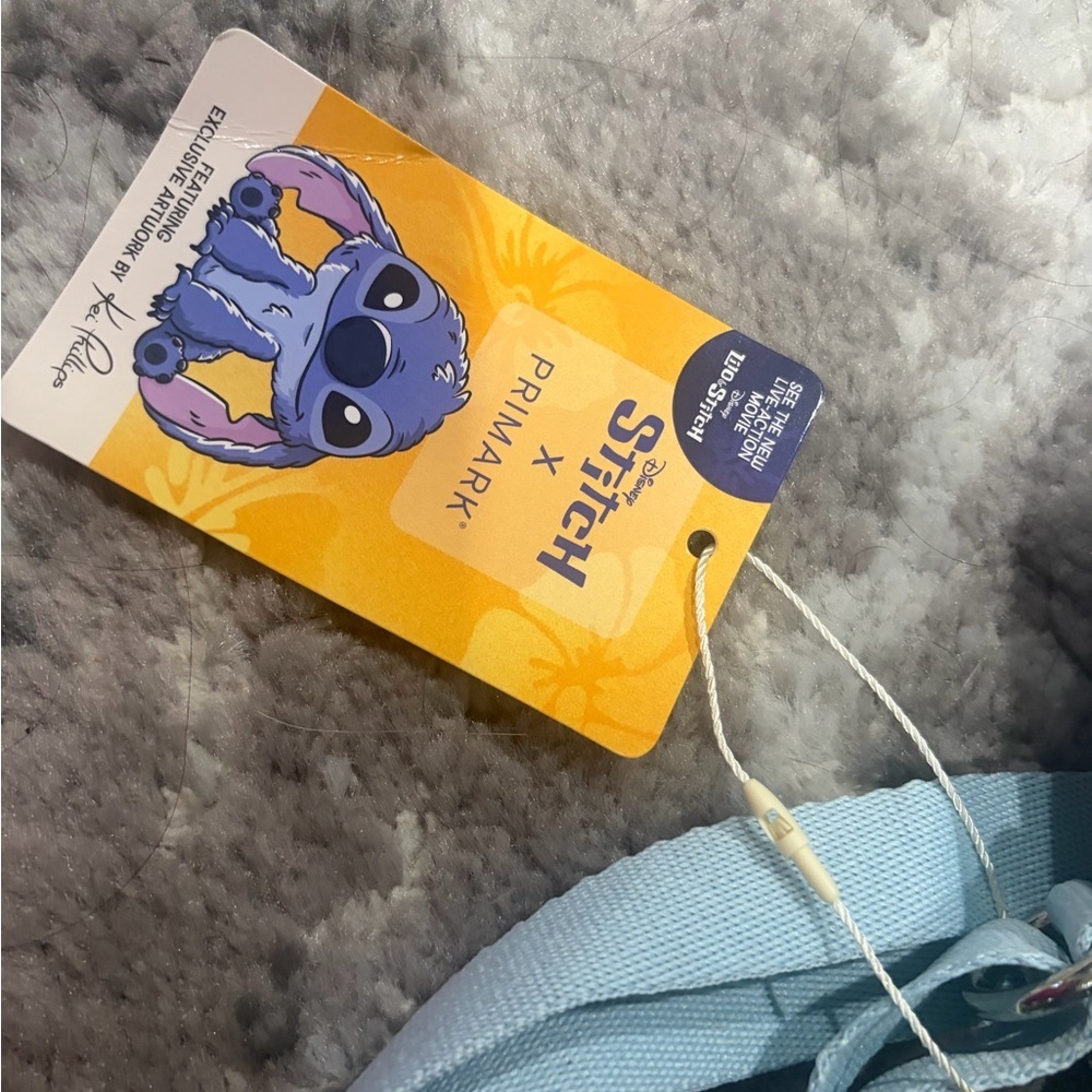 Primark Disney Stitch Kids Bag Set - Light Blue - Picture 6 of 7